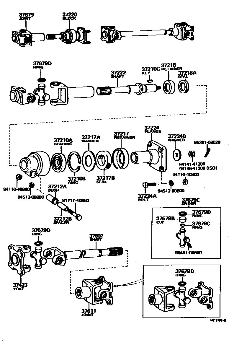 3603 — DRIVE SHAFT