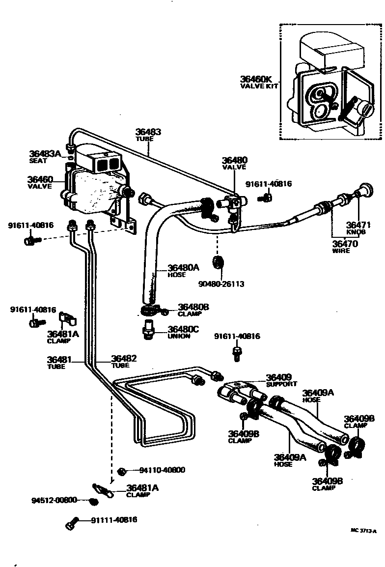 3613 — TRANSFER DIRECT CLUTCH, LOW BRAKE & SUPPORT