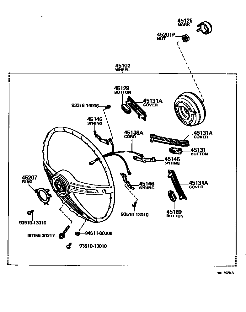 4504 — STEERING WHEEL