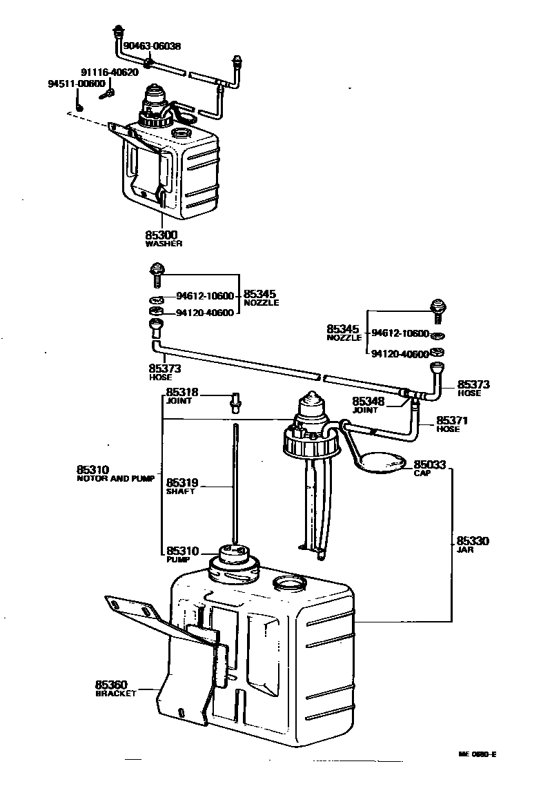 8503 — WINDSHIELD WASHER