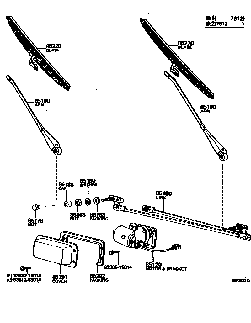 8501 — WINDSHIELD WIPER