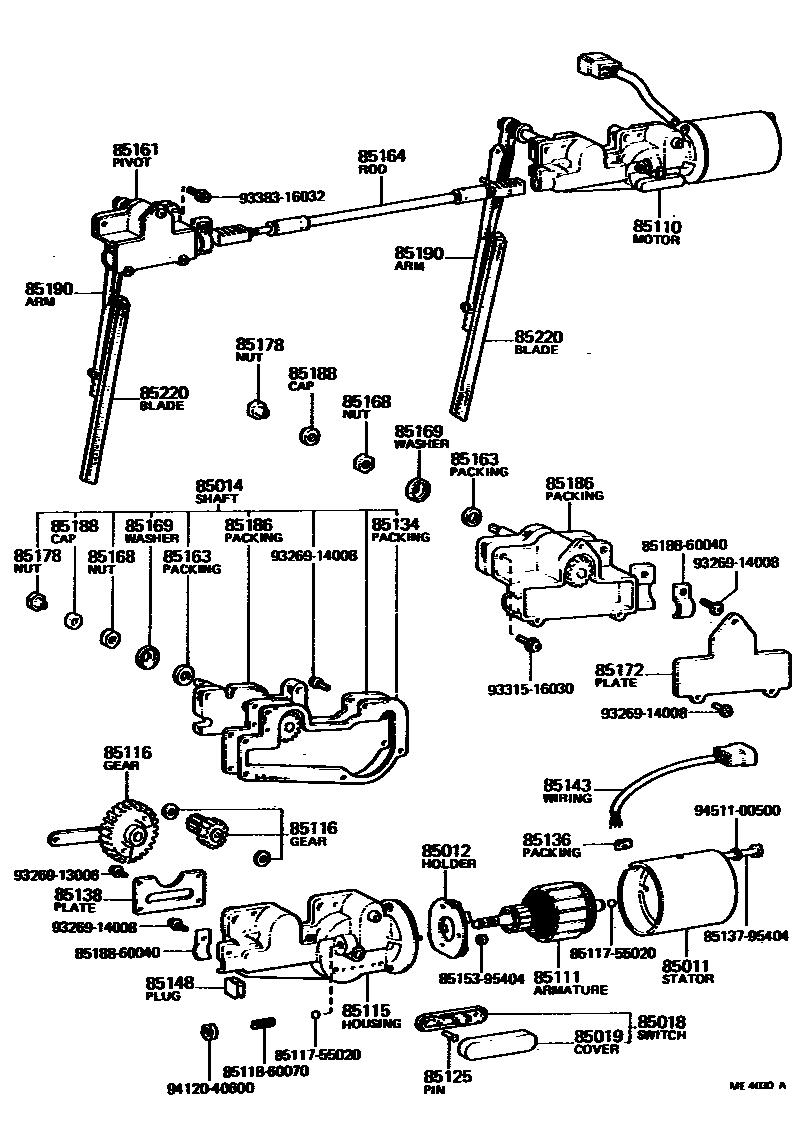 8501 — WINDSHIELD WIPER