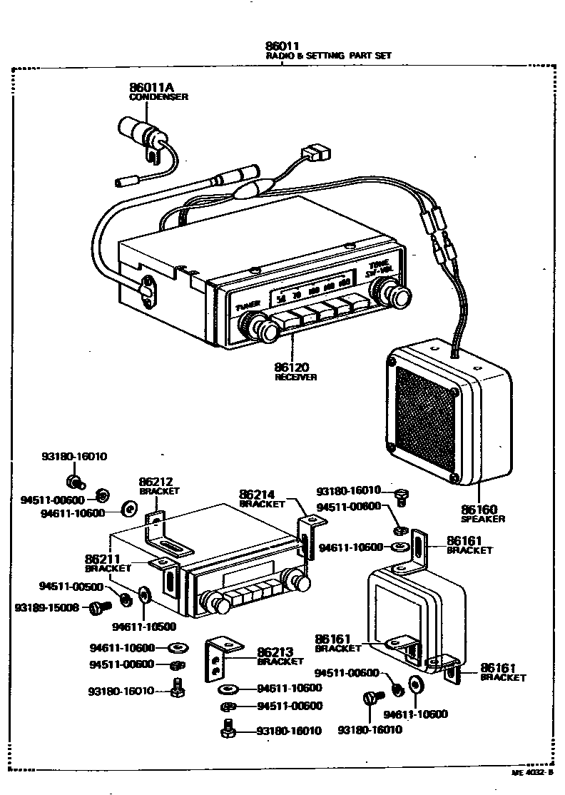 8601 — RADIO RECEIVER & AMPLIFIER & CONDENSER