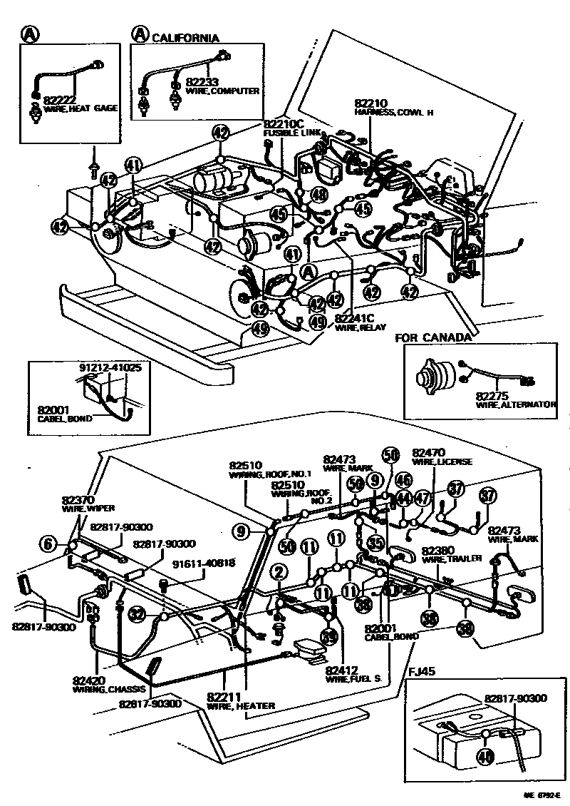 8202 — WIRING & CLAMP