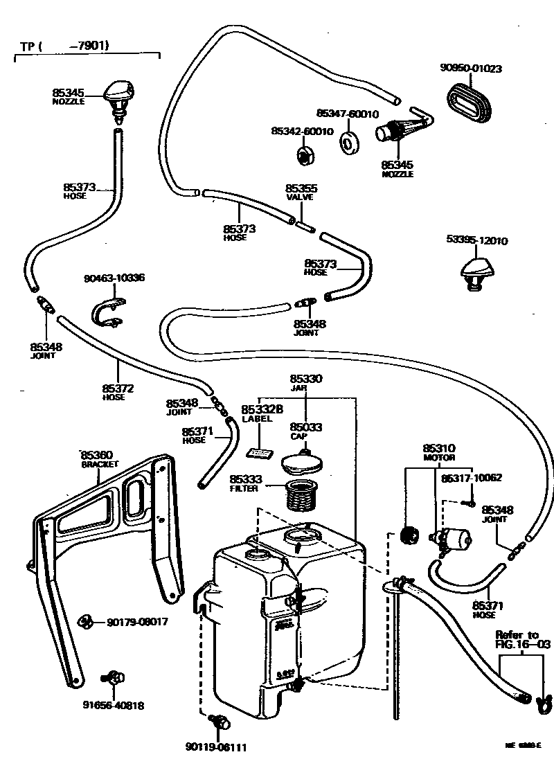 8503 — WINDSHIELD WASHER
