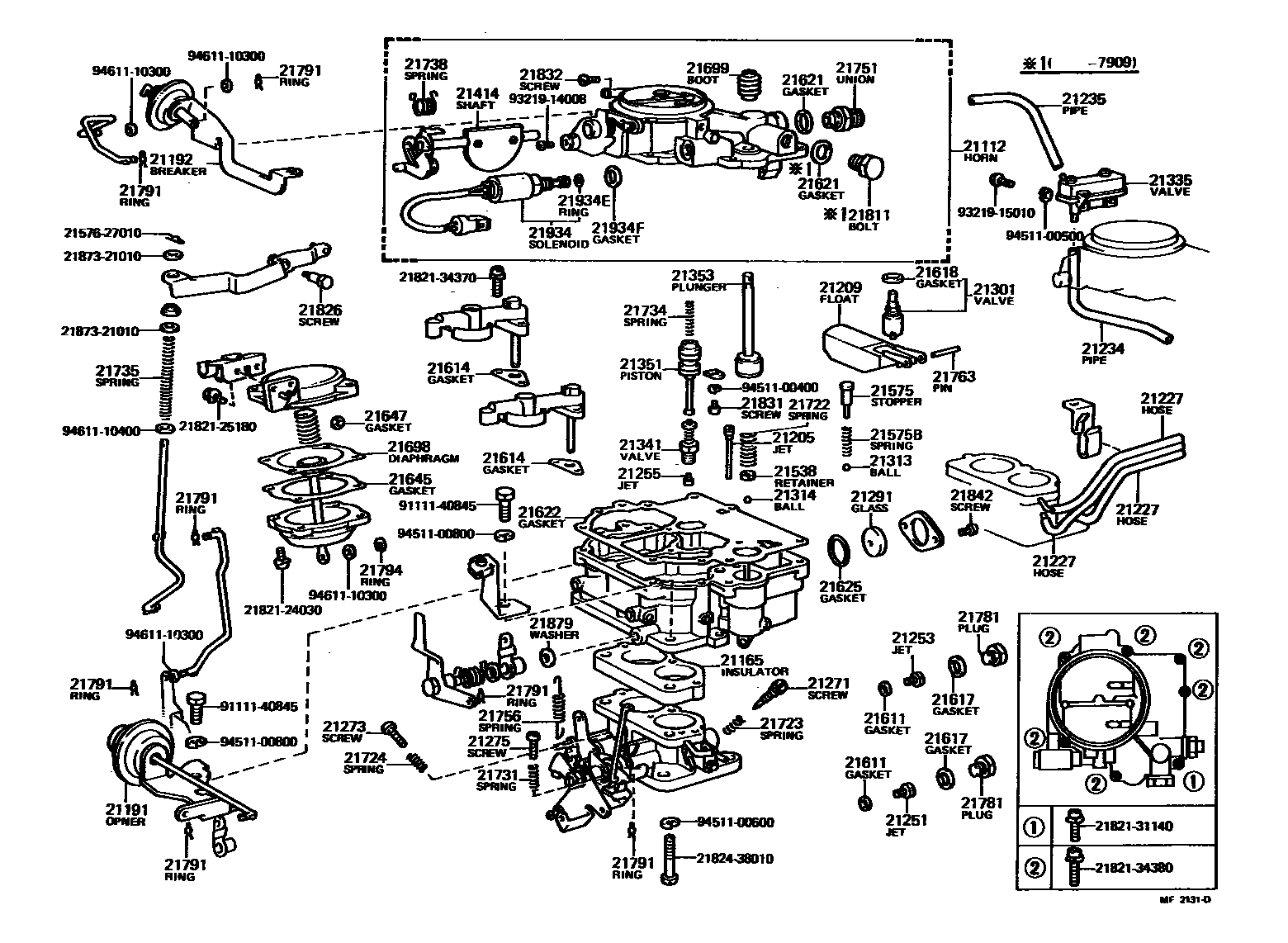 2103 — CARBURETOR