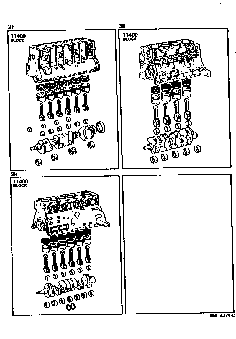 1102 — SHORT BLOCK ASSEMBLY