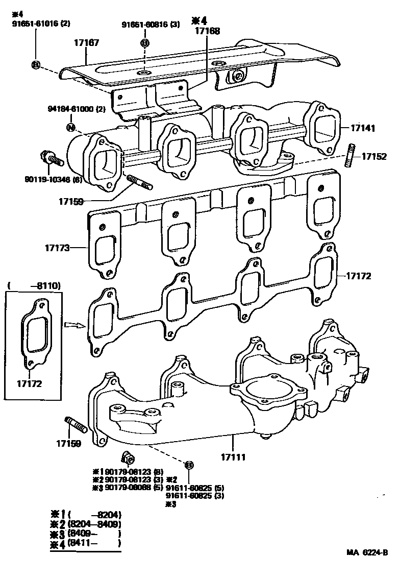1701 — MANIFOLD