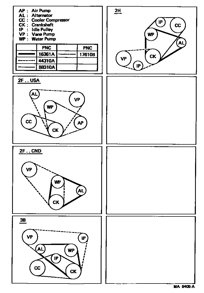 1605 — V-BELT