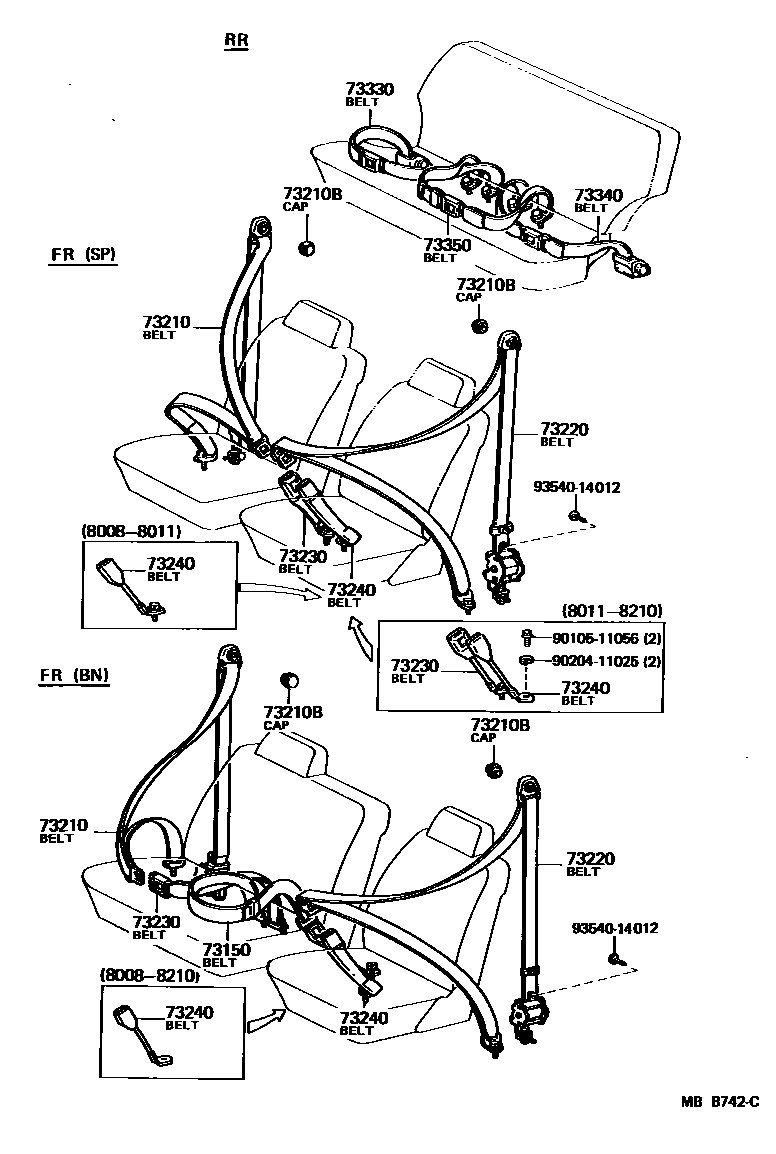7152 — SEAT BELT
