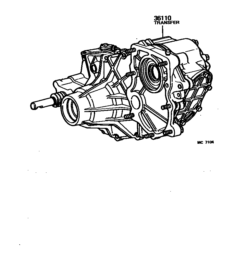3608 — TRANSFER ASSEMBLY & GASKET KIT