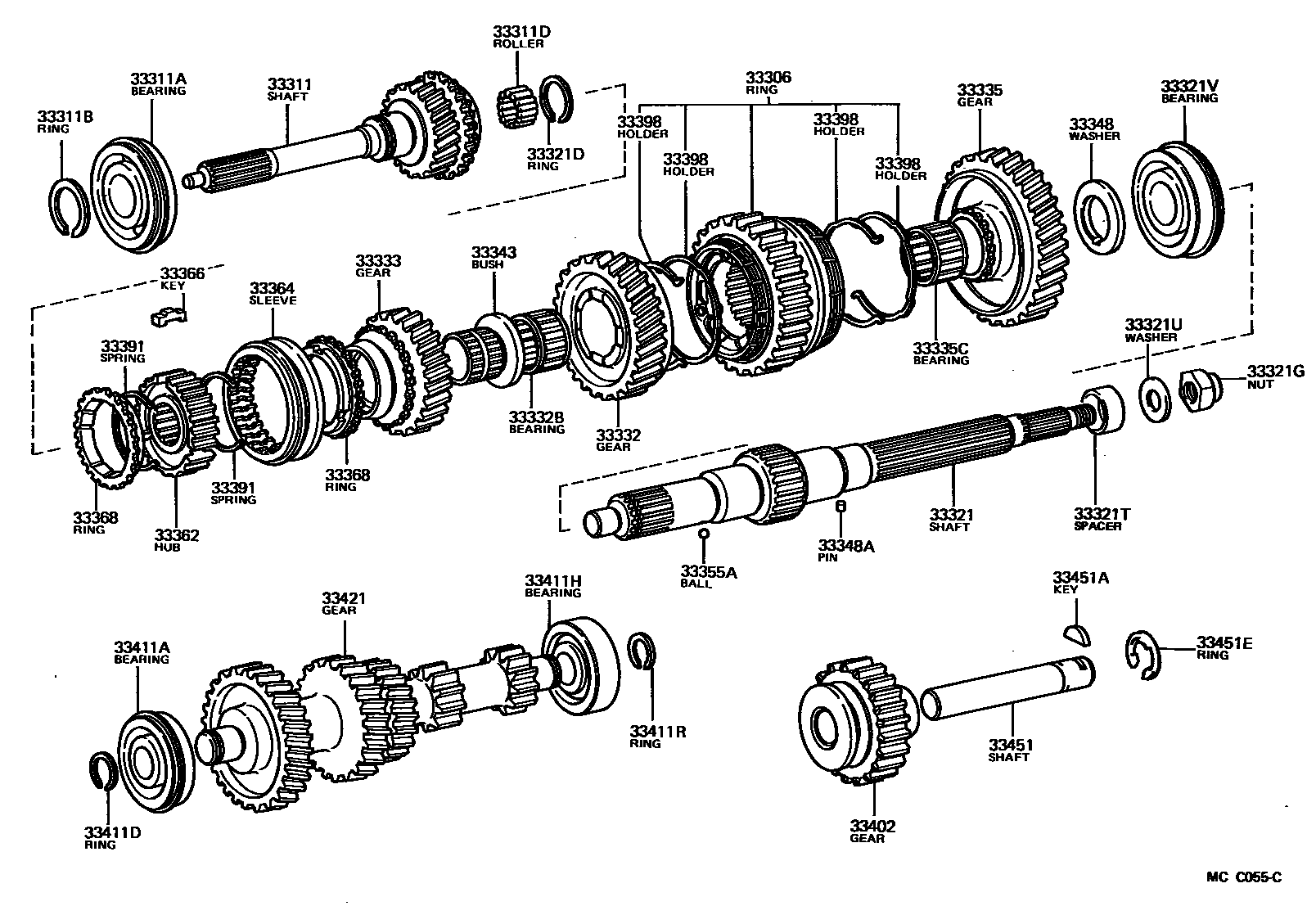 3305 — TRANSMISSION GEAR (MTM)