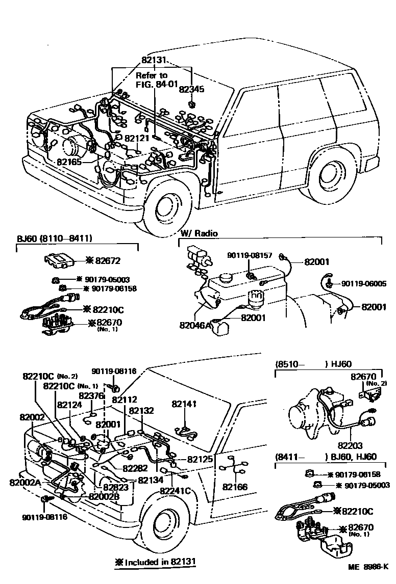8202 — WIRING & CLAMP