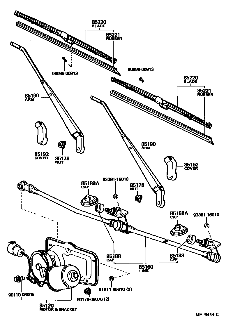 8501 — WINDSHIELD WIPER