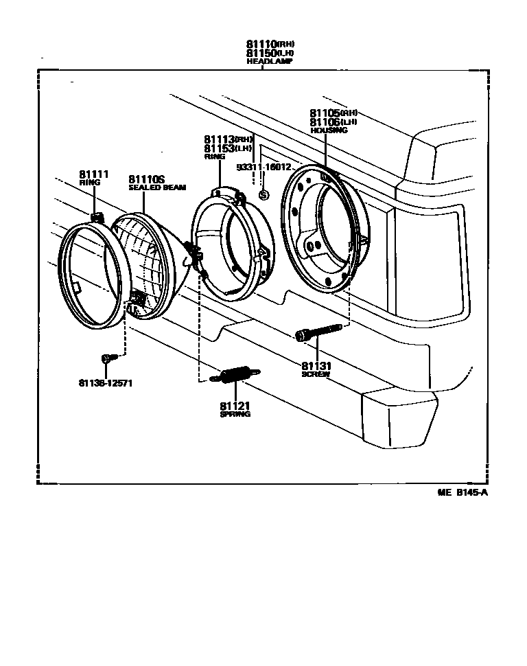 8101 — HEADLAMP