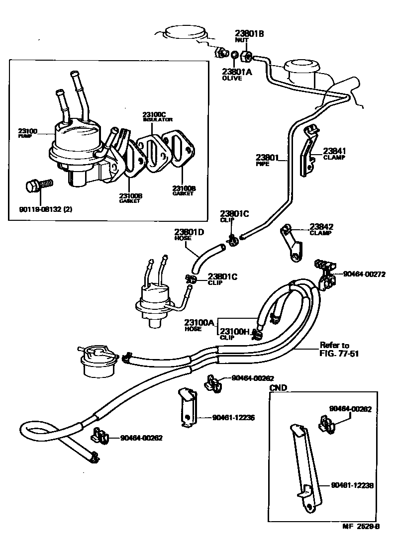 2301 — FUEL PUMP & PIPE