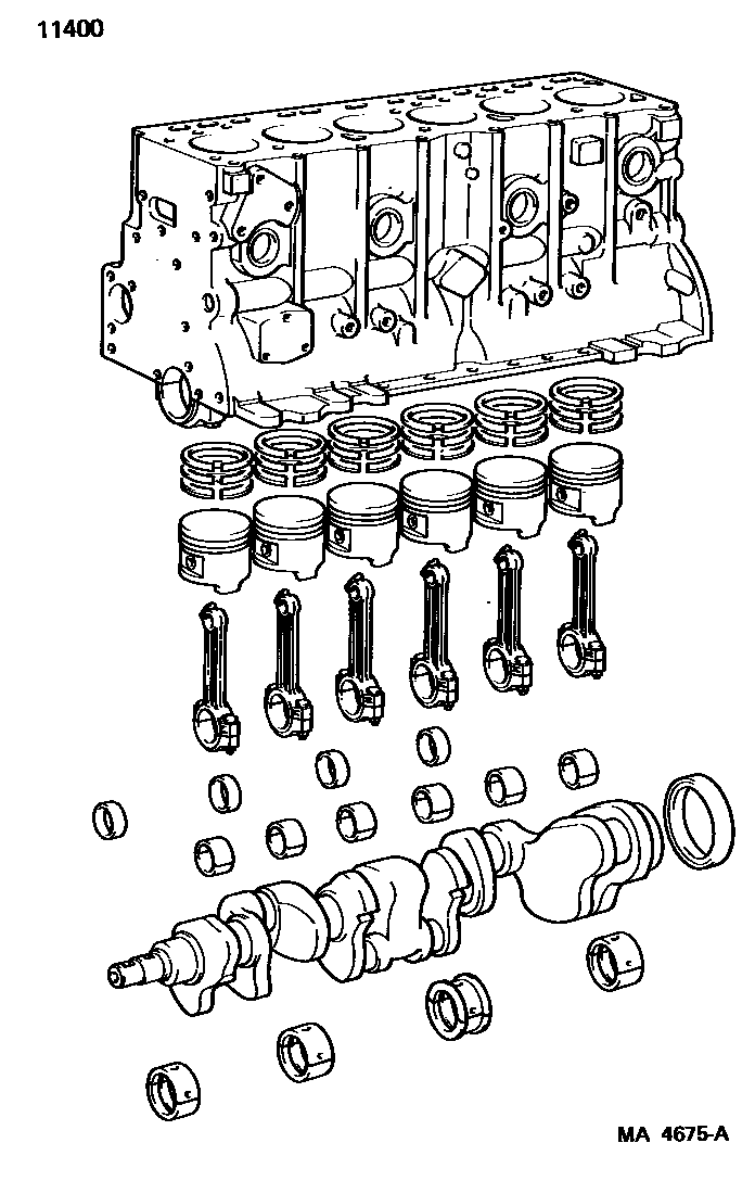 1102 — SHORT BLOCK ASSEMBLY