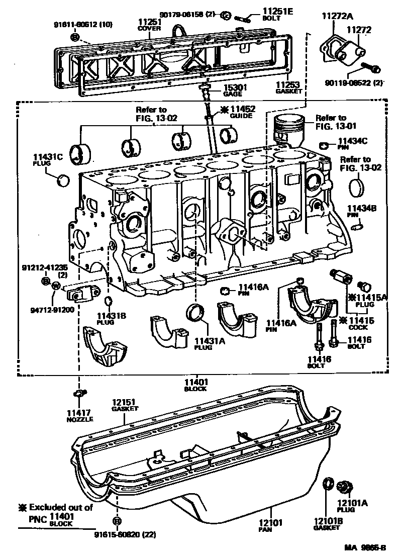 1105 — CYLINDER BLOCK