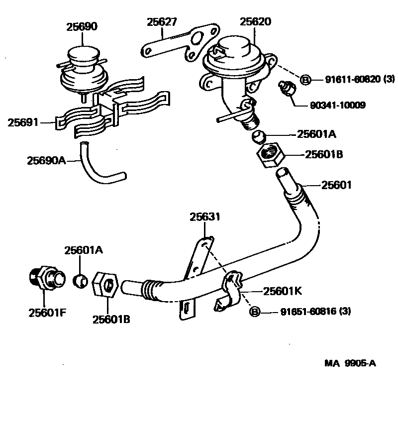2501 — EXHAUST GAS RECIRCULATION SYSTEM