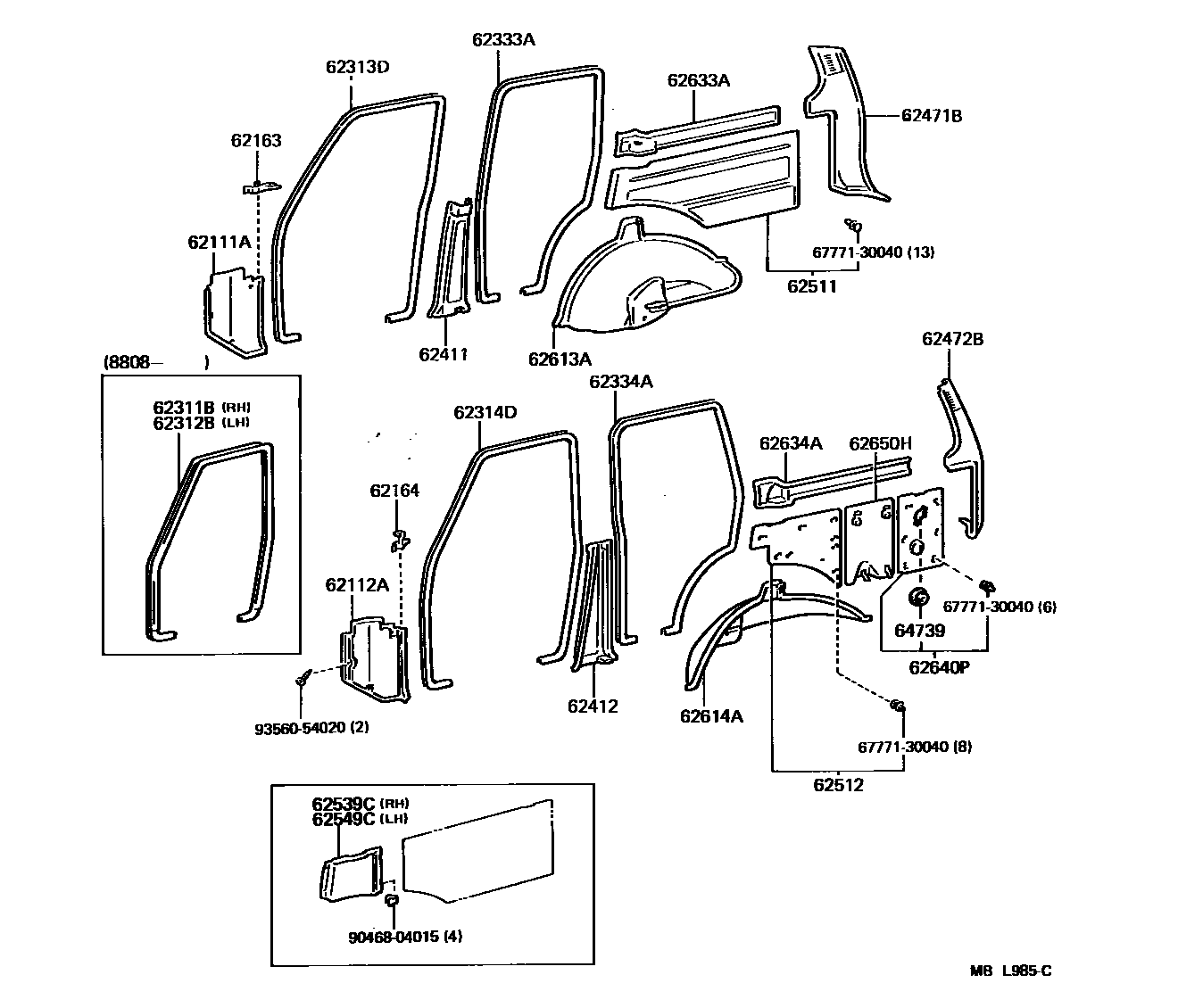 6451 — INSIDE TRIM BOARD