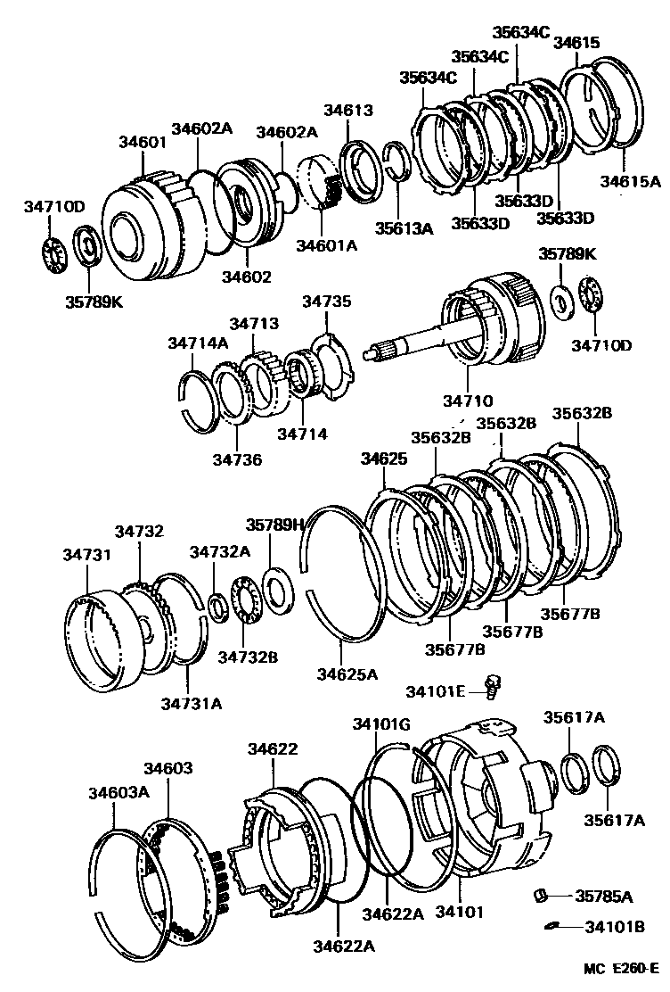 3506 — OVERDRIVE GEAR (ATM)