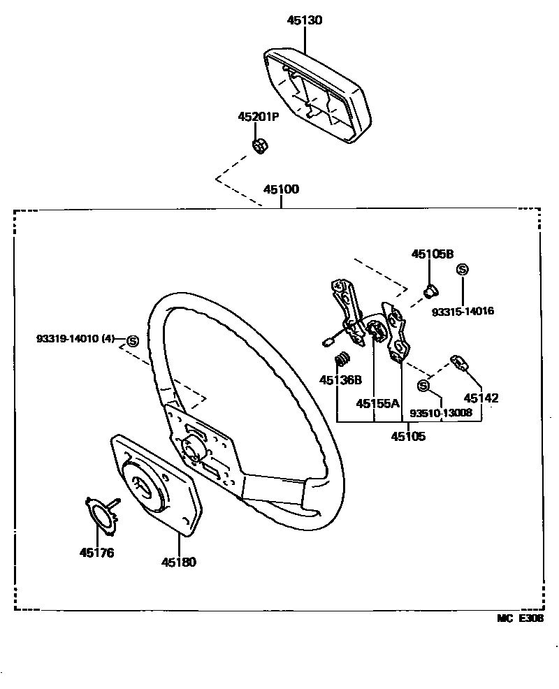 4504 — STEERING WHEEL