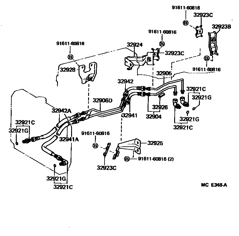 3514 — OIL COOLER & TUBE (ATM)