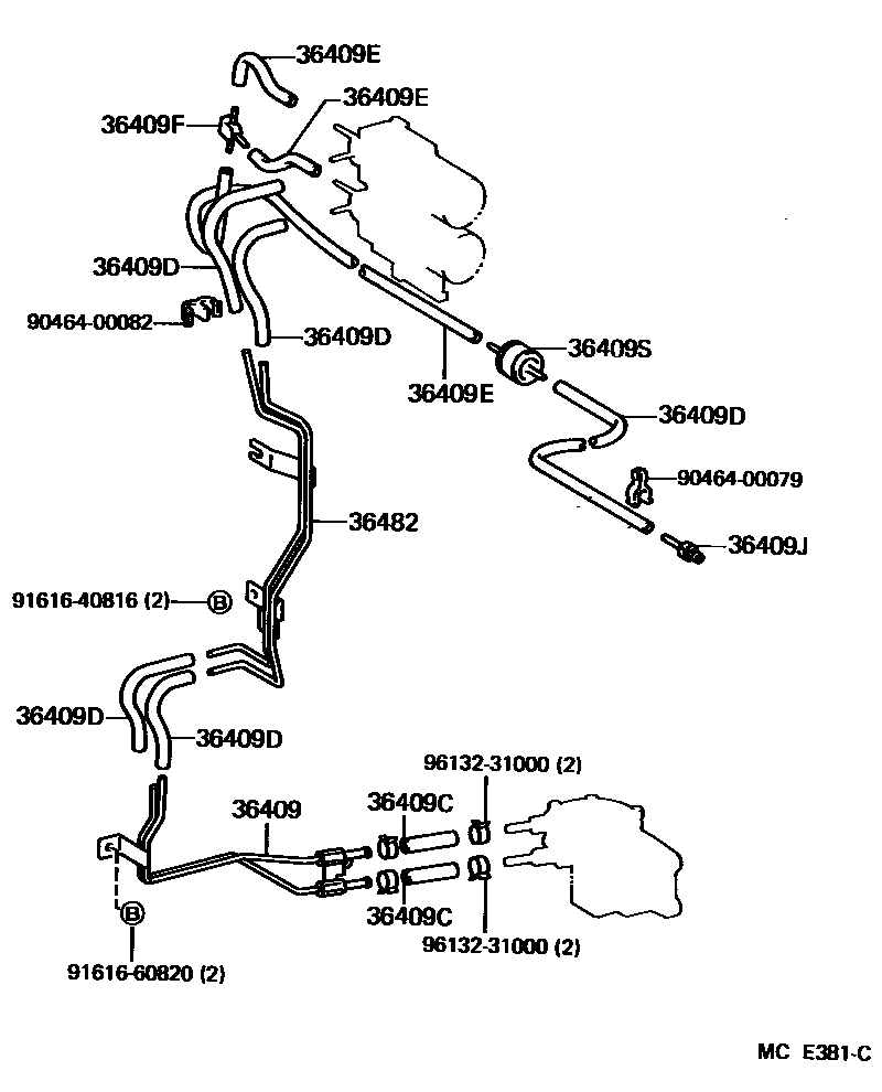 3616 — TRANSFER VACUUM PIPING