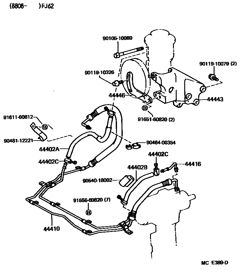 4503 — POWER STEERING TUBE