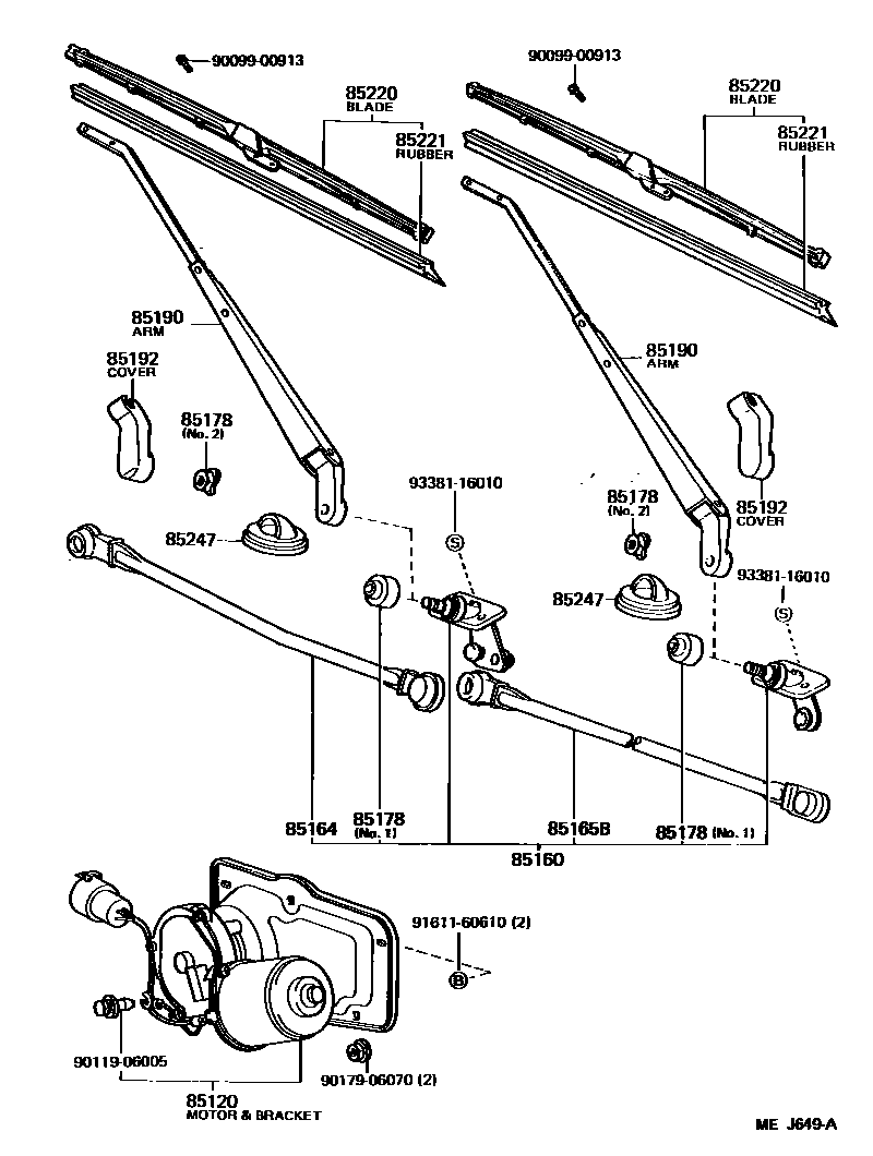 8501 — WINDSHIELD WIPER
