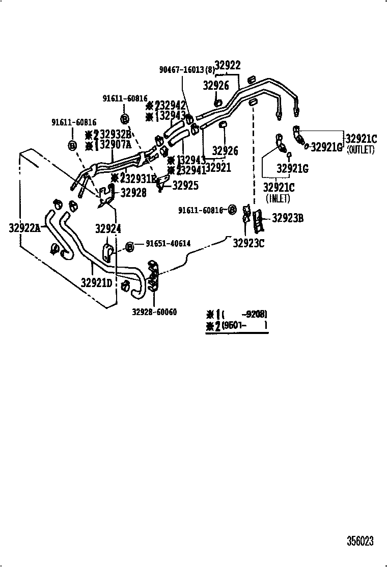 3514 — OIL COOLER & TUBE (ATM)