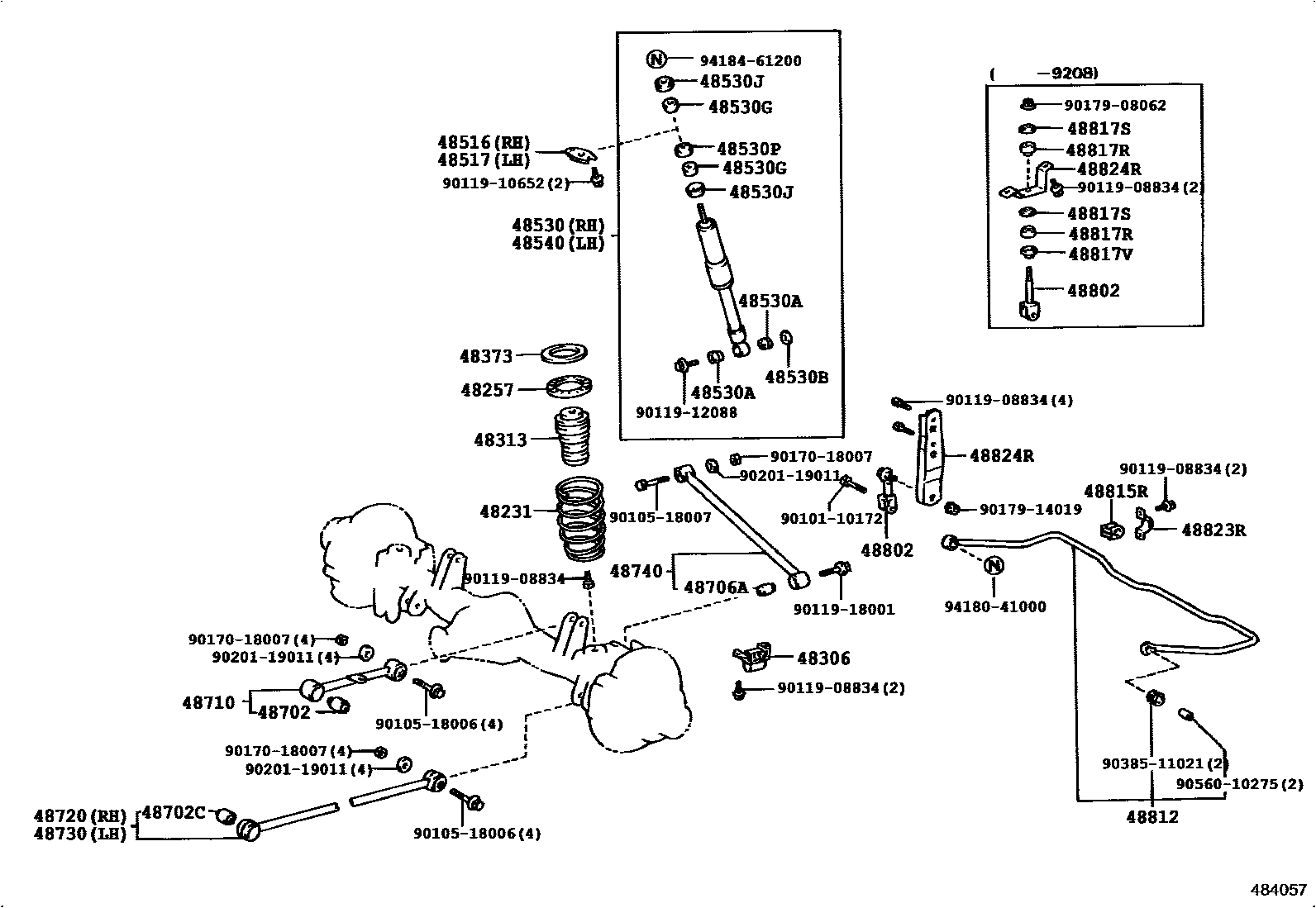 4804 — REAR SPRING & SHOCK ABSORBER