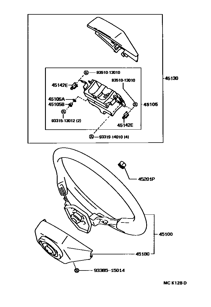 4504 — STEERING WHEEL