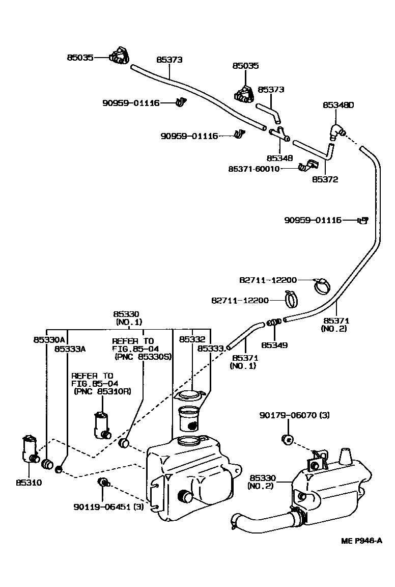 8503 — WINDSHIELD WASHER