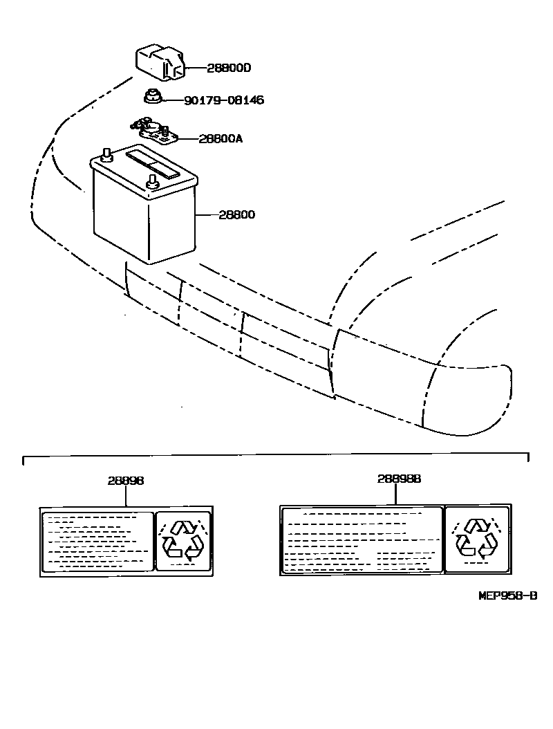 8201 — BATTERY & BATTERY CABLE
