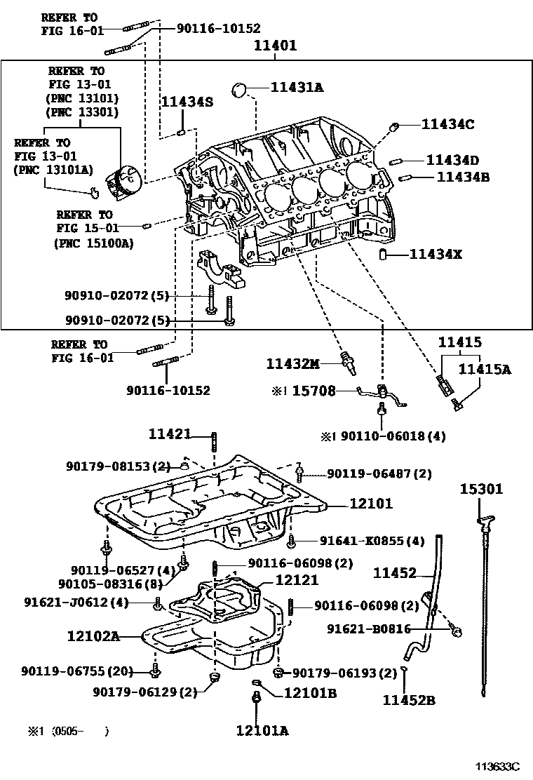1105 — CYLINDER BLOCK