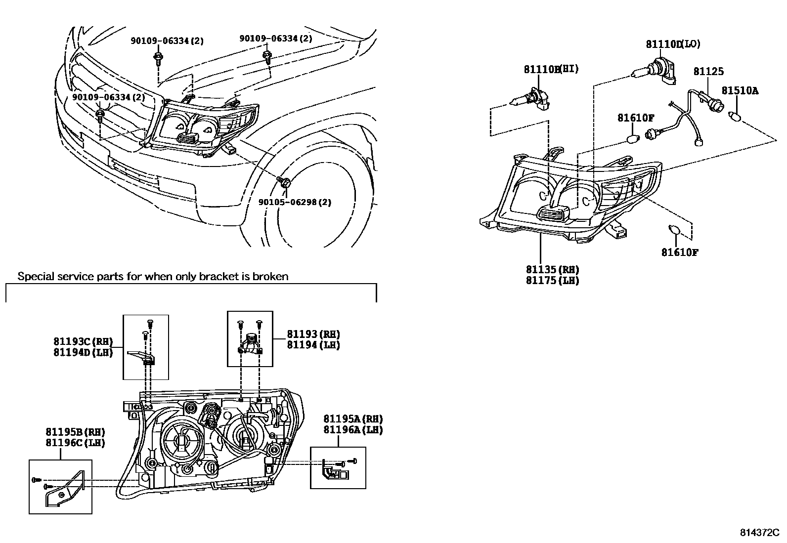 8101 — HEADLAMP