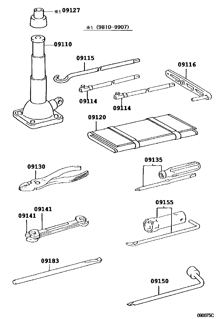 0901 — STANDARD TOOL