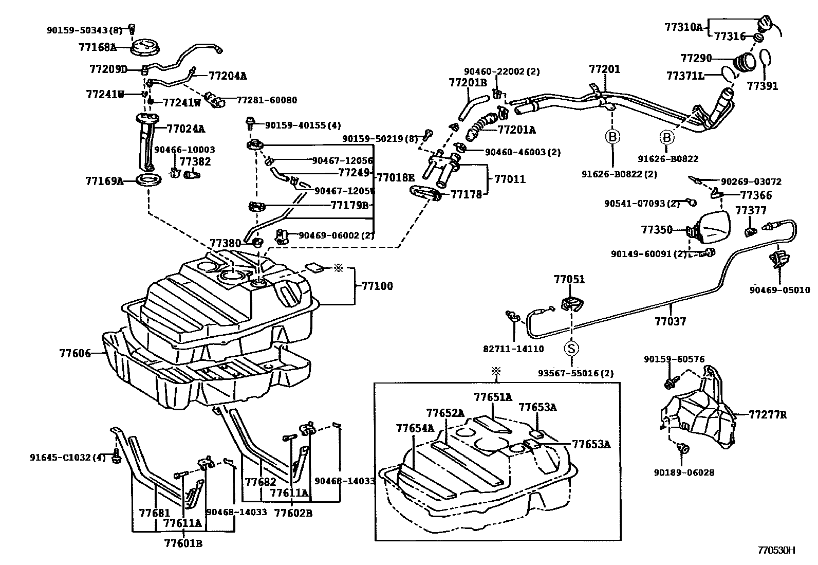 7751 — FUEL TANK & TUBE