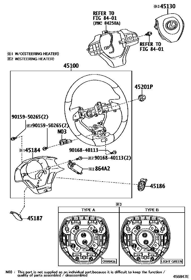 4504 — STEERING WHEEL