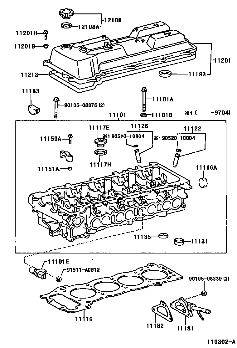 1104 — CYLINDER HEAD