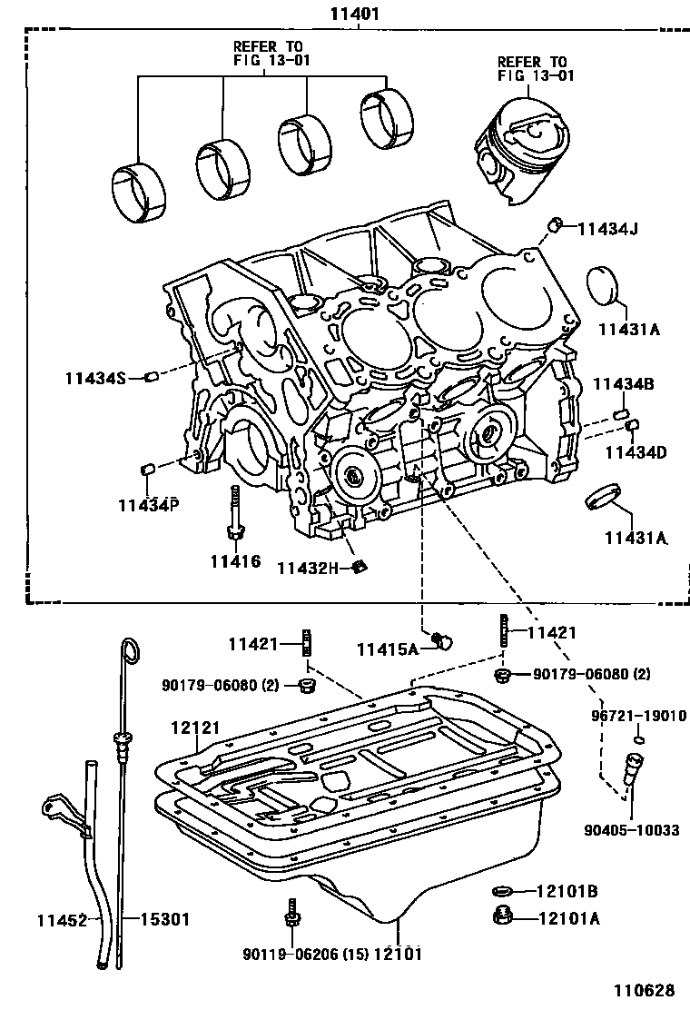 1105 — CYLINDER BLOCK