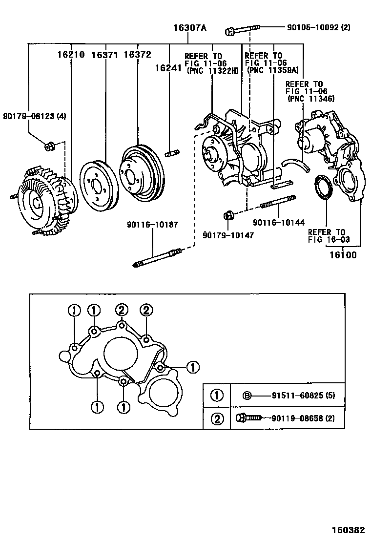 1601 — WATER PUMP
