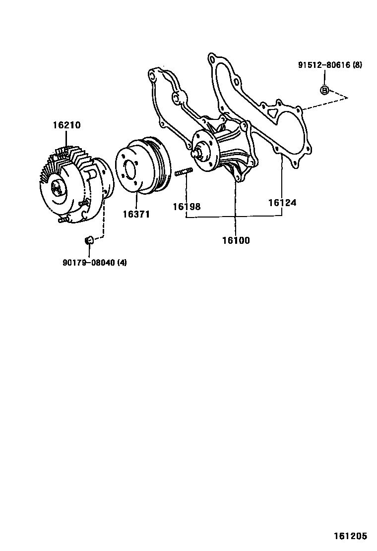 1601 — WATER PUMP
