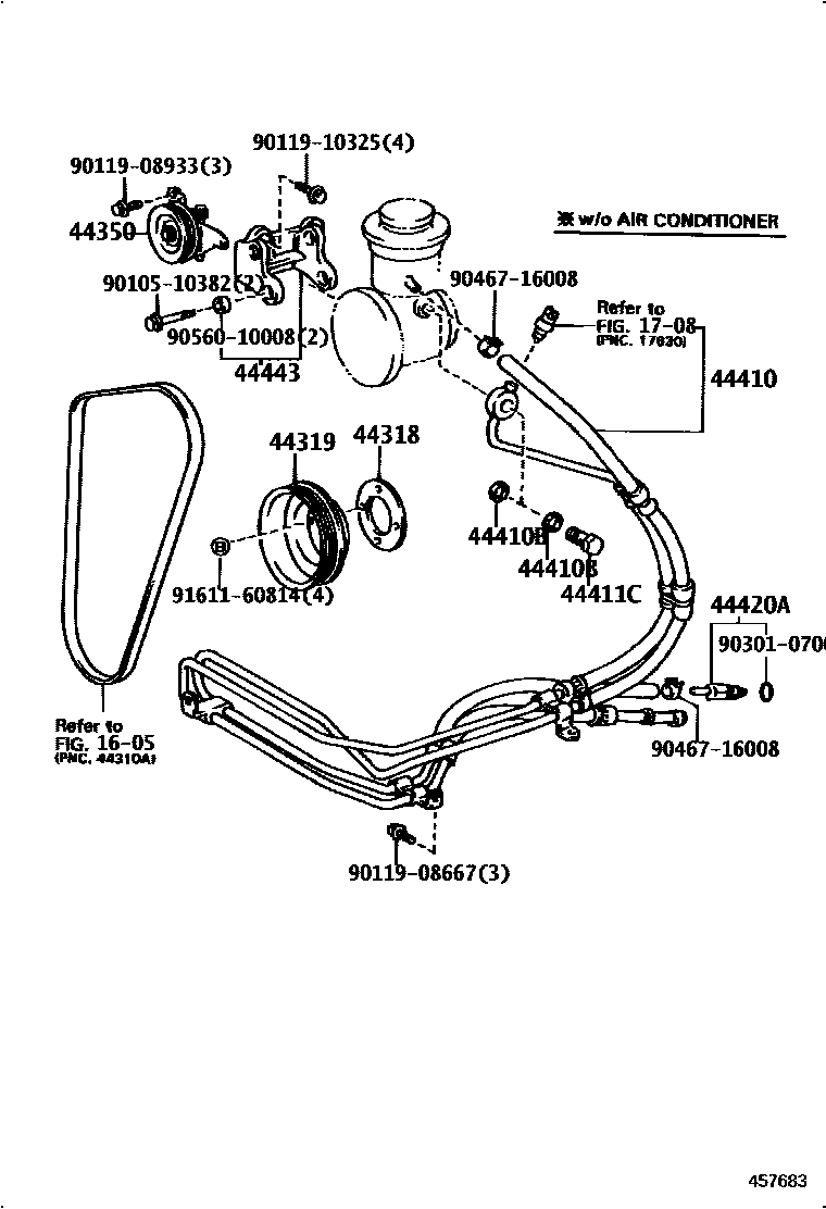 4503 — POWER STEERING TUBE