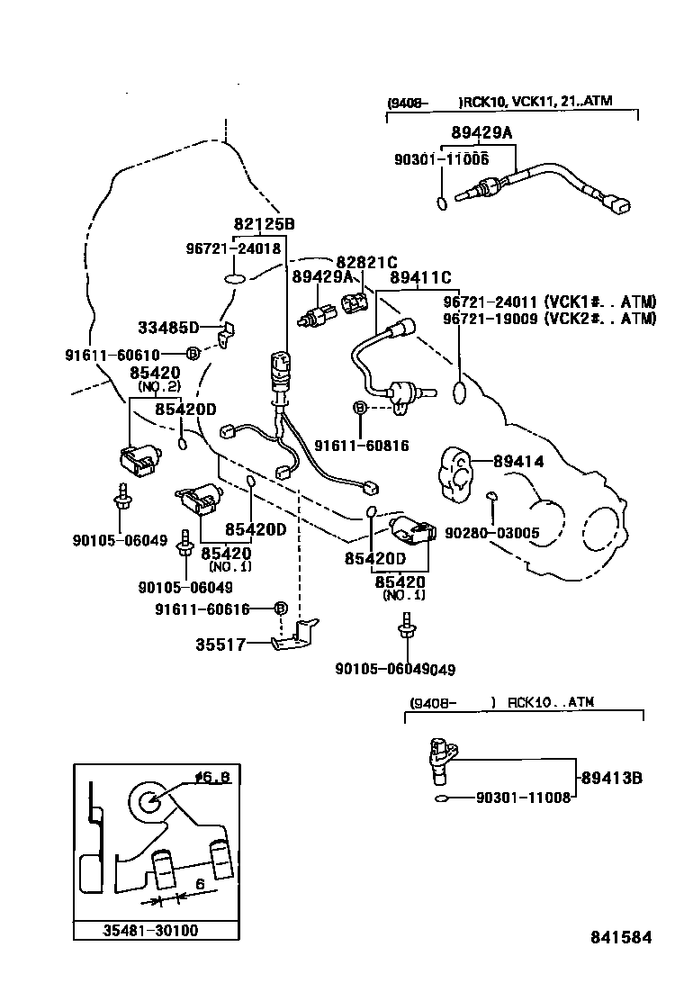 8410 — OVERDRIVE & ELECTRONIC CONTROLLED TRANSMISSION