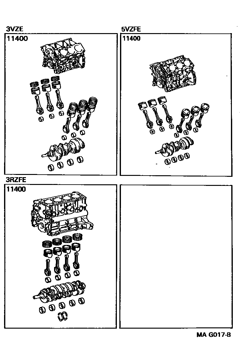 1102 — SHORT BLOCK ASSEMBLY