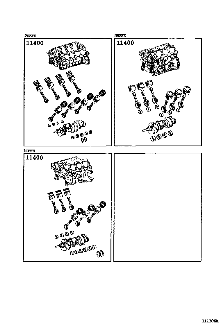 1102 — SHORT BLOCK ASSEMBLY