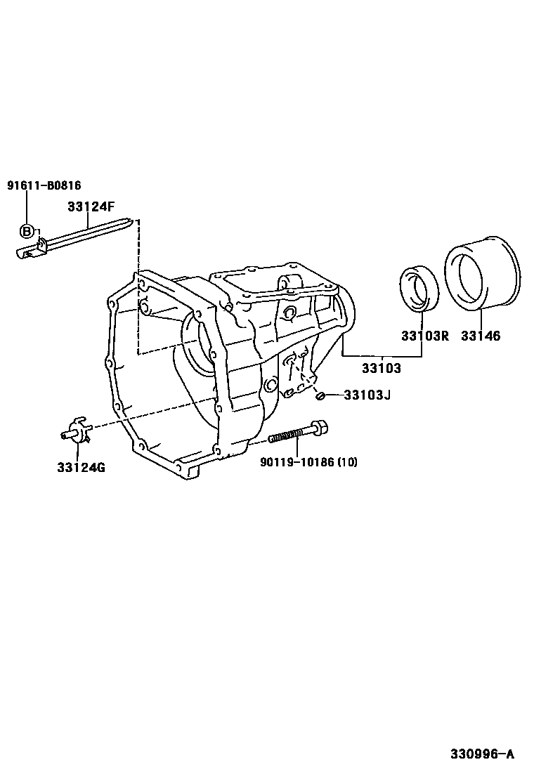 3303 — EXTENSION HOUSING (MTM)