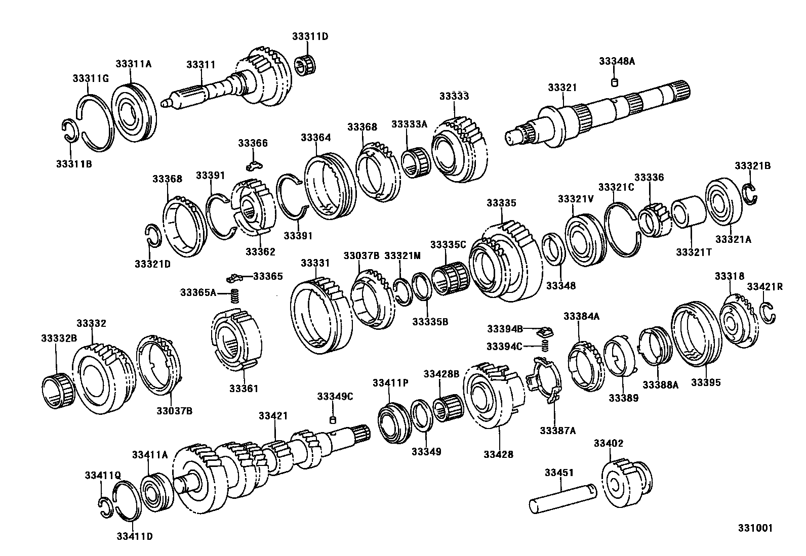 3305 — TRANSMISSION GEAR (MTM)